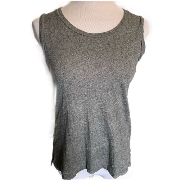 Madewell Gray Tank Top Sz S - Picture 1 of 5